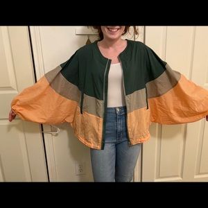 Anthropologie Windbreaker